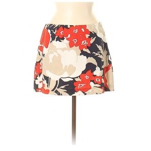 Theory Floral Mini Skirt Size 8